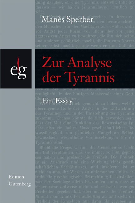 Zur Analyse der Tyrannis - Edition Gutenberg
